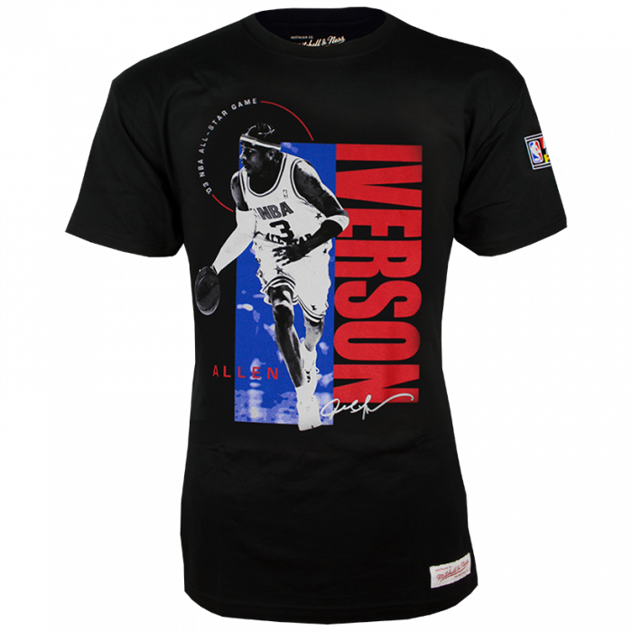 Allen Iverson All Star 2003 Mitchell & Ness Photo Real T-Shirt