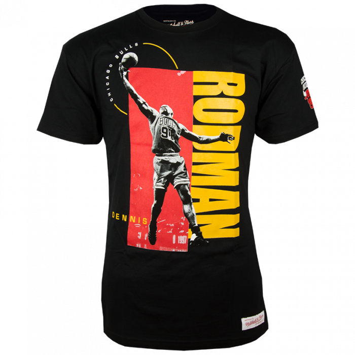 Dennis Rodman Chicago Bulls Mitchell & Ness Photo Real T-Shirt 