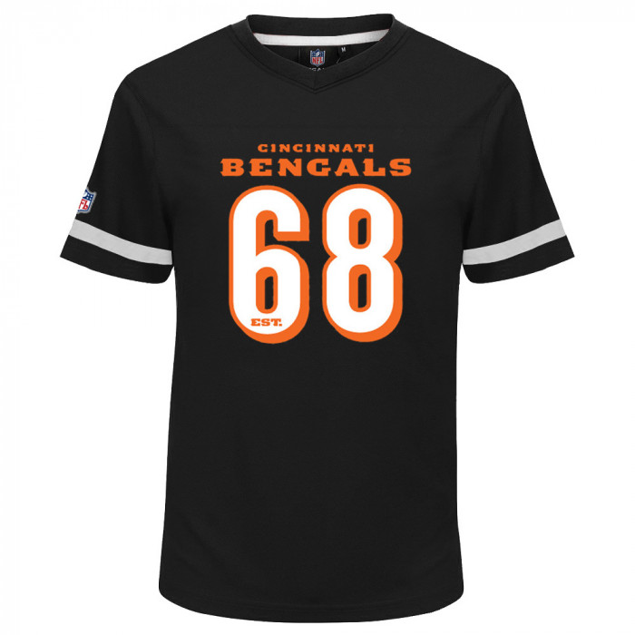 Cincinnati Bengals Mesh V-Neck T-Shirt