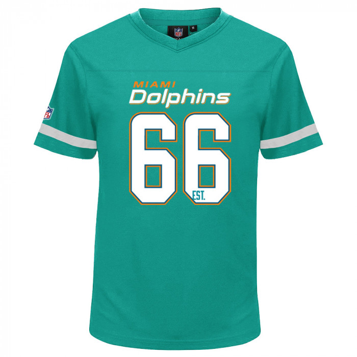 Miami Dolphins Mesh V-Neck T-Shirt