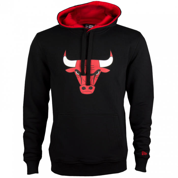 New Era Tip Off Chest N Back maglione con cappuccio Chicago Bulls (11530730)
