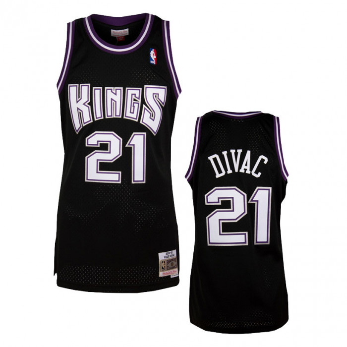 Vlade Divac 21 Sacramento Kings 2000-01 Mitchell & Ness Swingman dres 