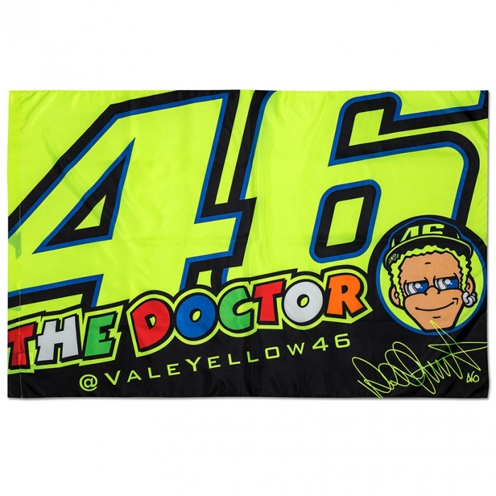 Valentino Rossi VR46 Fahne Flagge 140x90 cm (VRUFG310803)