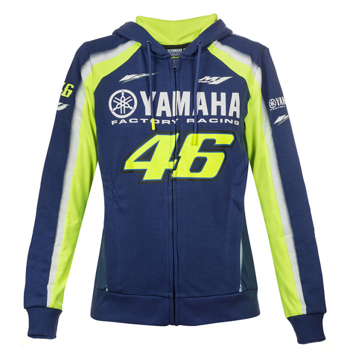 Valentino Rossi VR46 Yamaha ženska majica sa kapuljačom (YDWFL314509)