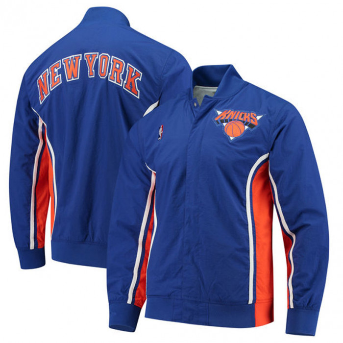 New York Knicks 1992 - 93 Mitchell & Ness Authentic Warm Up Jacket