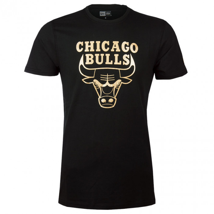 Chicago Bulls New Era Black 'N' Gold Graphic T-Shirt (11530771)