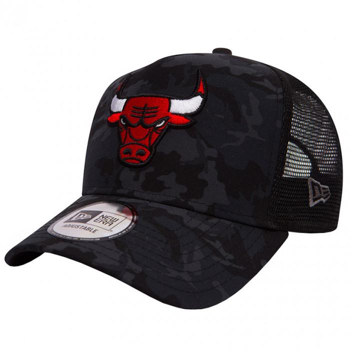 Chicago Bulls New Era Camo Team Trucker cappellino (80536755)