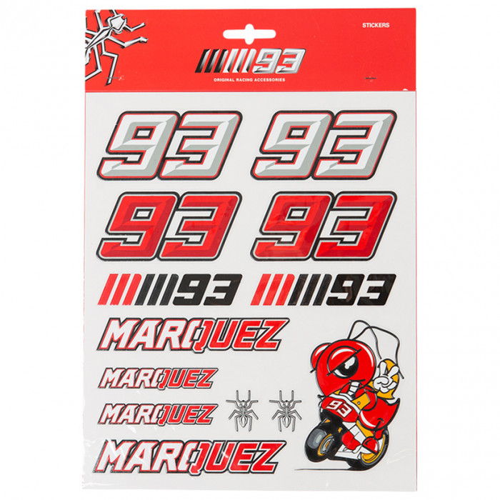 Marc Marquez MM93 etichetta