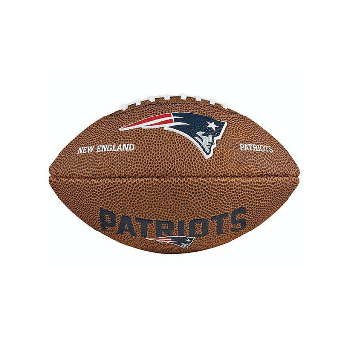 New England Patriots Wilson žoga za ameriški nogomet Mini