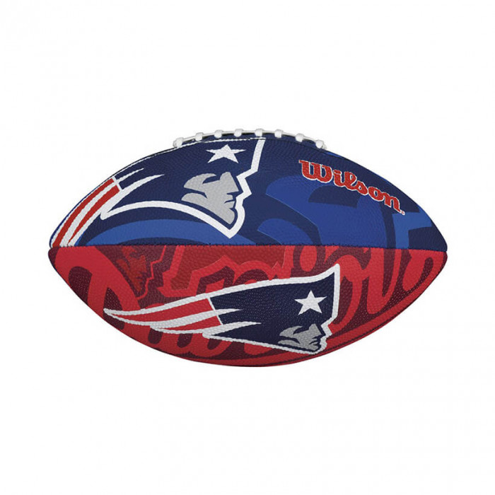 New England Patriots Wilson Team Logo Junior lopta za američki fudbal