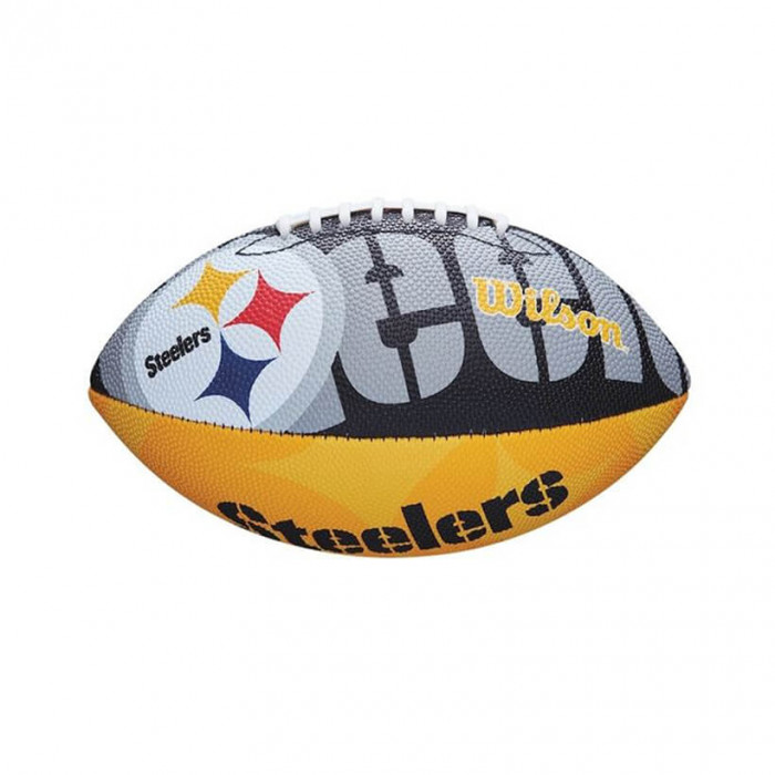 Pittsburgh Steelers Wilson Team Logo Junior lopta za američki nogomet 