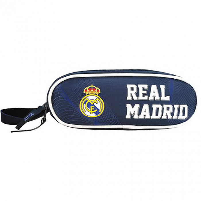 Real Madrid 2 Zip Oval Federtasche