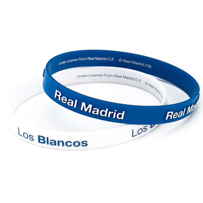 Real Madrid 2x silikonska zapestnica Los Blancos