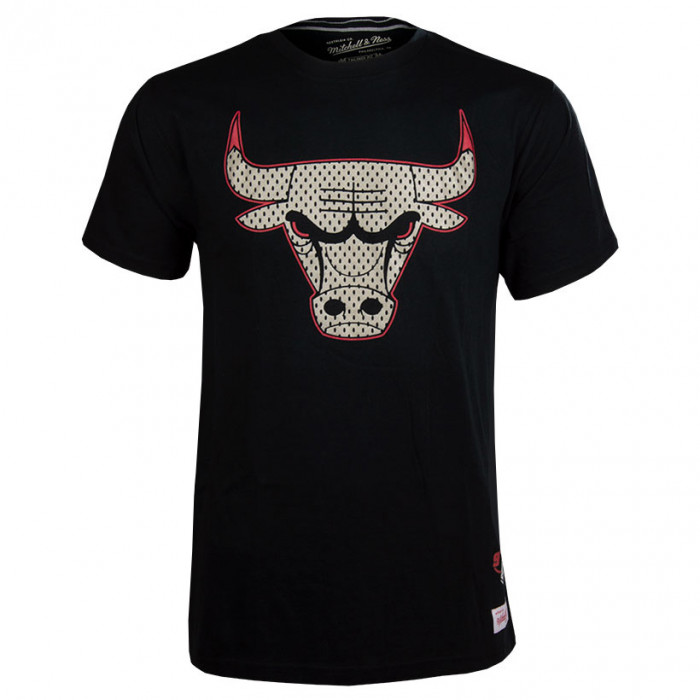 Chicago Bulls Mitchell & Ness Gold Logo T-Shirt