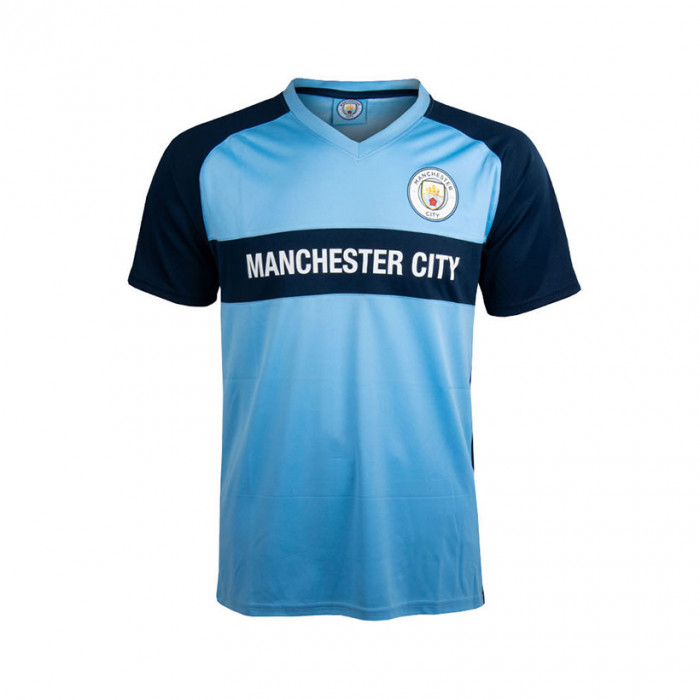 Manchester City V-Neck Panel otroška trening majica 