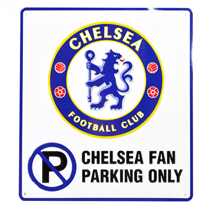 Chelsea No Parking targhetta