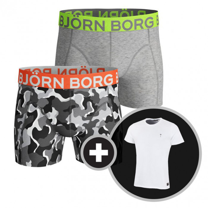 Björn Borg Solid Core Neon bokserice + GRATIS majica 
