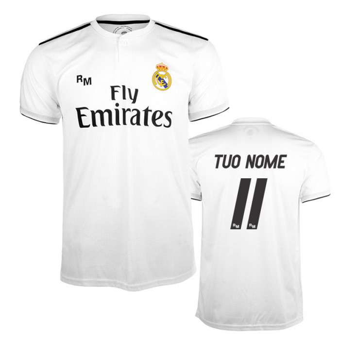 Real Madrid Home replica maglia (stampa a scelta +15€)