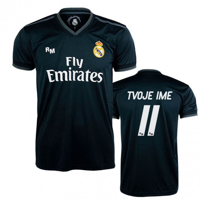 Real Madrid Away replika dres (poljubni tisk +15€)