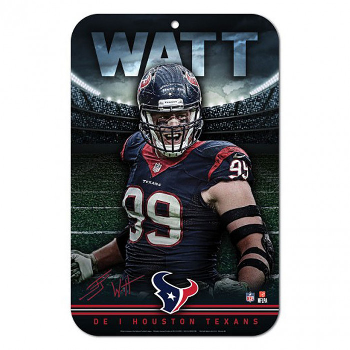 Houston Texans Schild J.J. Watt