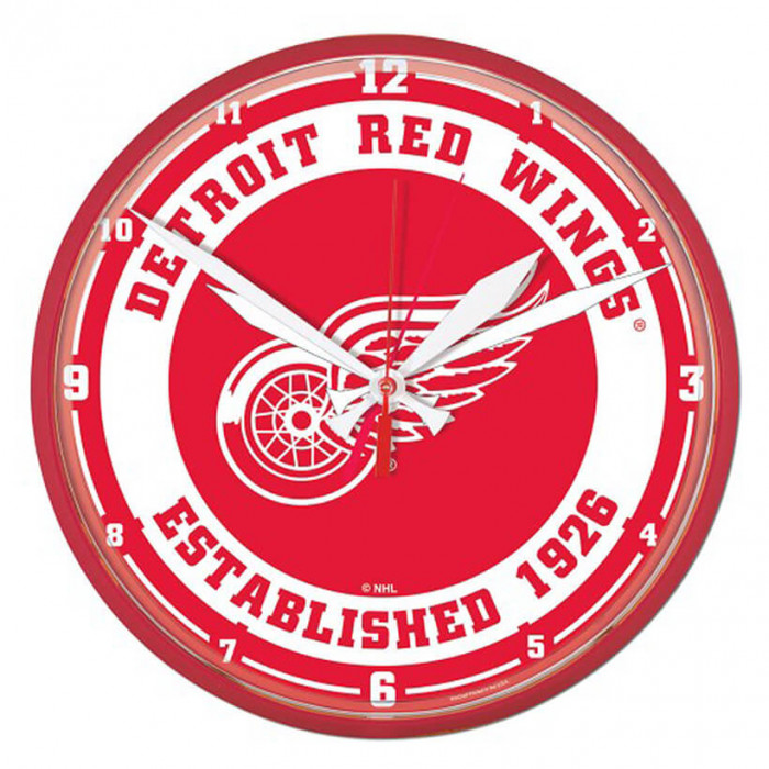 Detroit Red Wings Wanduhr