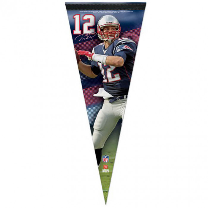 New England Patriots Premium zastavica Tom Brady