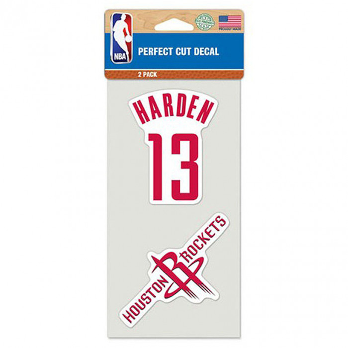 Houston Rockets 2x nalepka James Harden