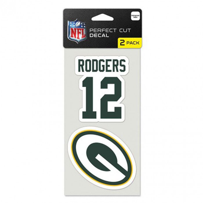 Green Bay Packers 2x nalepnica Aaron Rodgers
