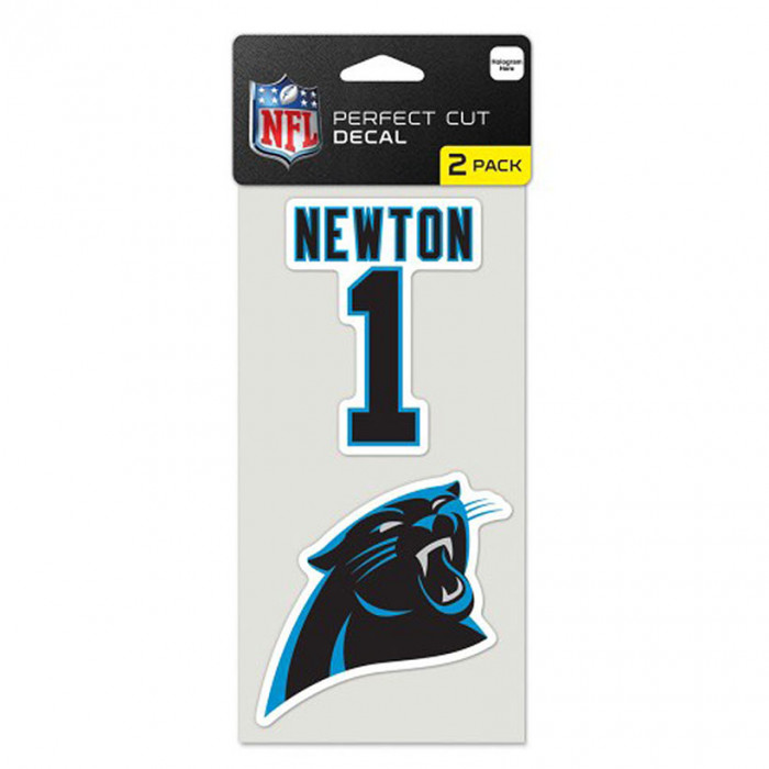 Carolina Panthers 2x etichetta Cam Newton