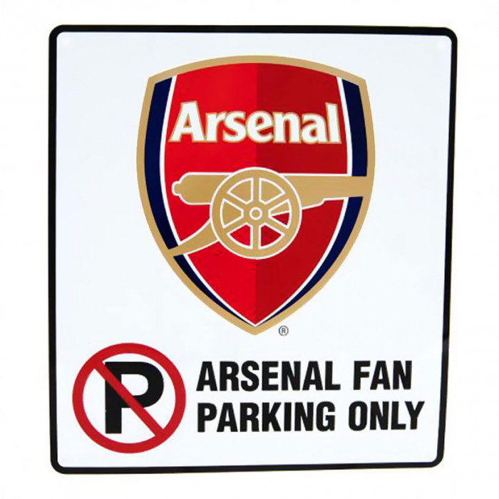 Arsenal No Parking targhetta