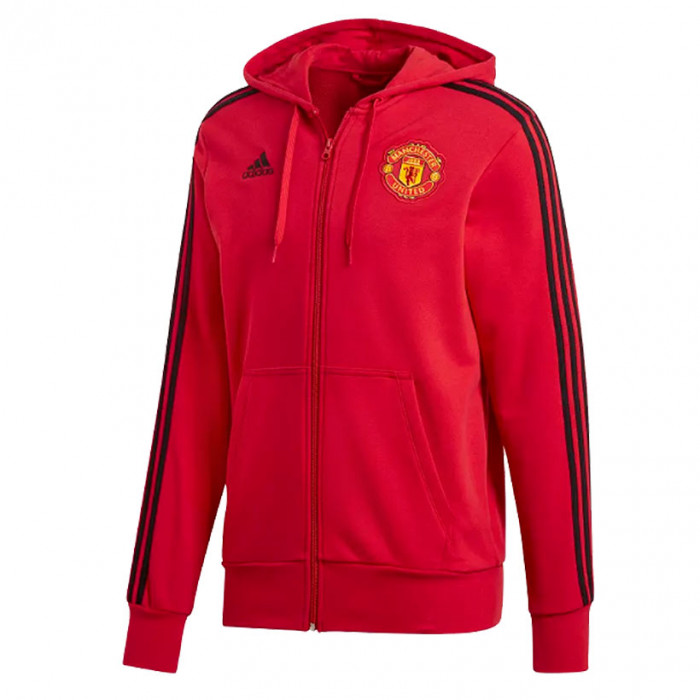 Manchester United Adidas Track zip majica sa kapuljačom