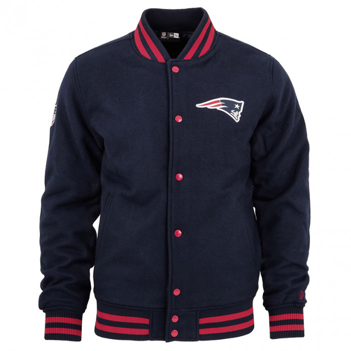 New England Patriots New Era Apparel Varsity Jacke 