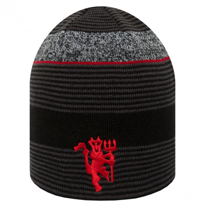 Manchester United New Era Marl Knit cappello invernale a due lati