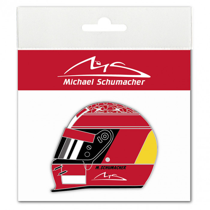 Michael Schumacher Helmet 2000 etichetta 
