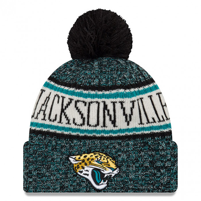 Jacksonville Jaguars New Era 2018 NFL Cold Weather Sport Knit Wintermütze