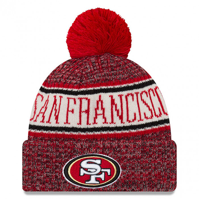 San Francisco 49ers New Era 2018 NFL Cold Weather Sport Knit zimska kapa