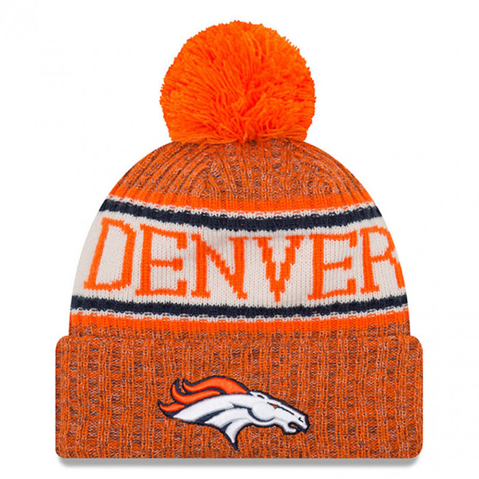 Denver Broncos New Era 2018 NFL Cold Weather Sport Knit cappello invernale