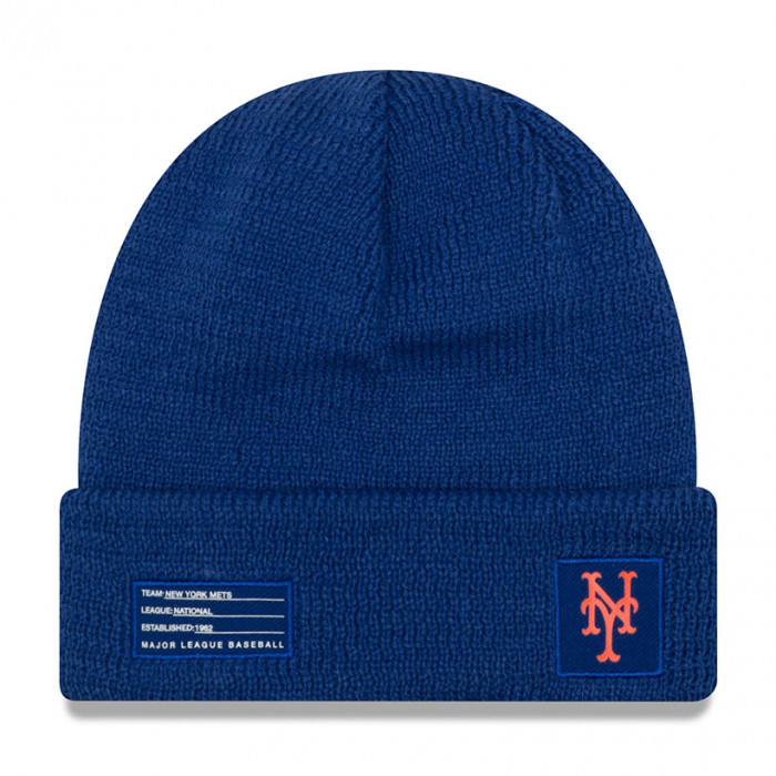 New York Mets New Era 2018 MLB Official On-Field Sport Knit cappello invernale