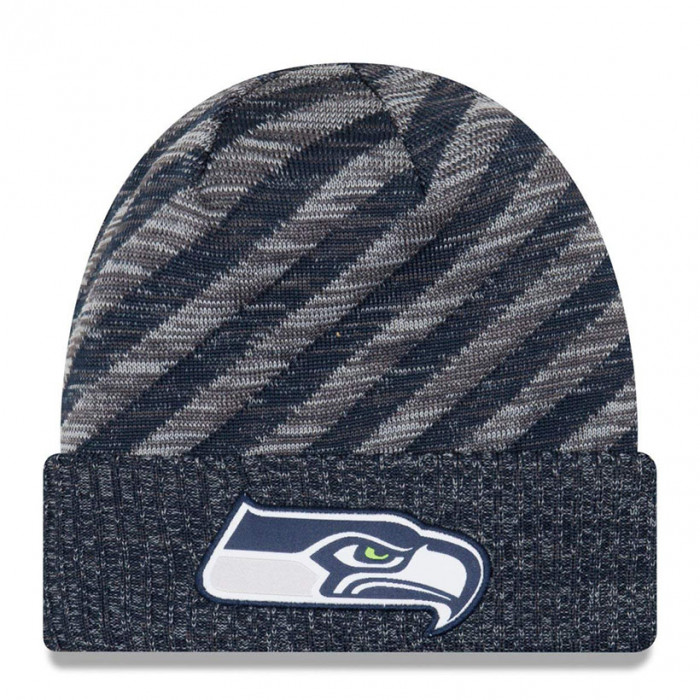 Seattle Seahawks New Era 2018 NFL Cold Weather TD Knit cappello invernale