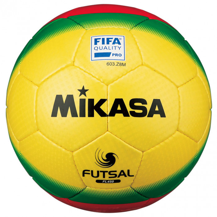 Mikasa Futsal Fifa Quality Pro FL450-YGR pallone