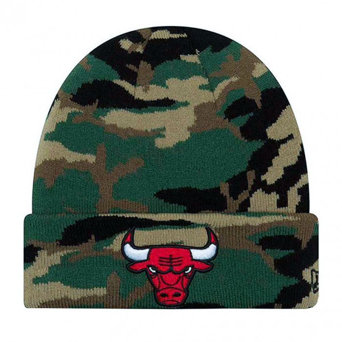 Chicago Bulls New Era Essential Camo cappello invernale
