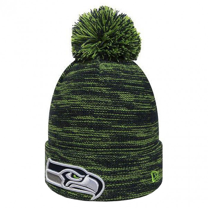 Seattle Seahawks New Era Marl Knit cappello invernale