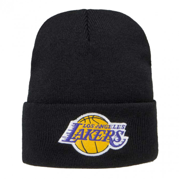 Los Angeles Lakers Mitchell & Ness Team Logo cappello invernale