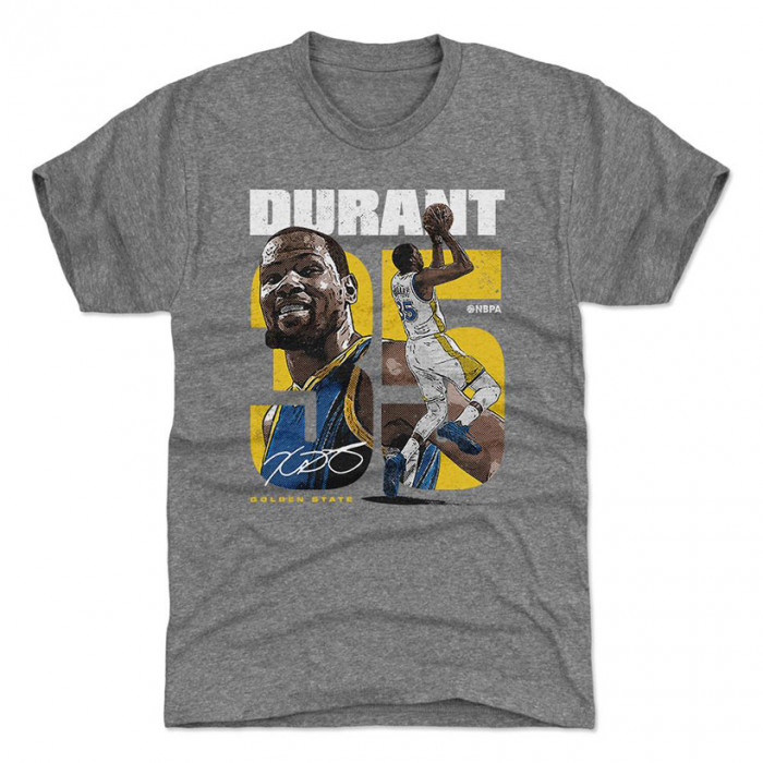 Kevin Durant 500 Level Collage Y Tri Gray T-Shirt