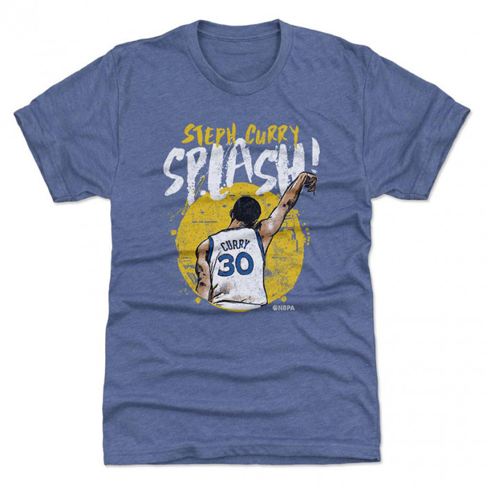 Stephen Curry 500 Level Splash H Tri Royal T-Shirt