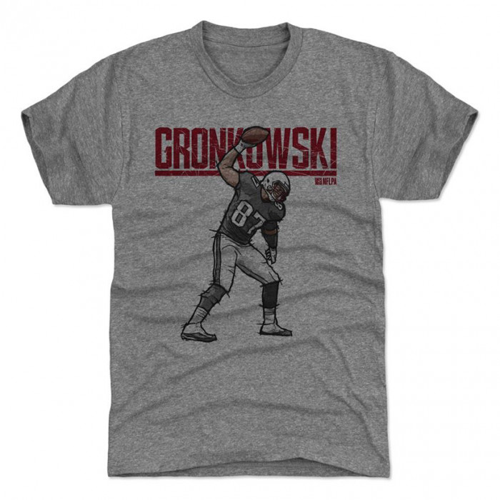 Rob Gronkowski 500 Level Hyper G Tri Gray majica 