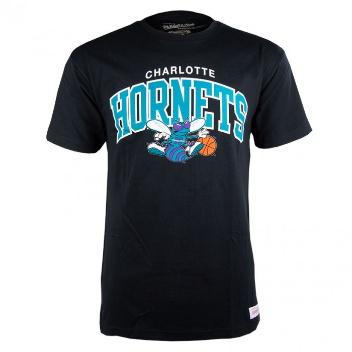 Charlotte Hornets Mitchell & Ness Team Arch T-Shirt