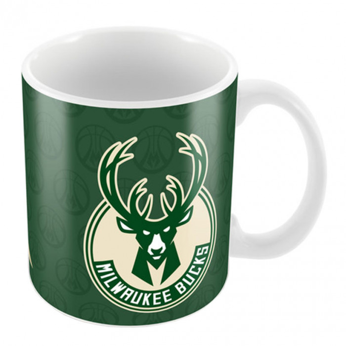Milwaukee Bucks Team Logo skodelica