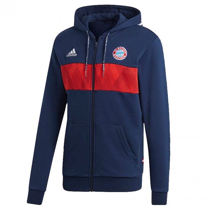 FC Bayern München Adidas zip majica sa kapuljačom