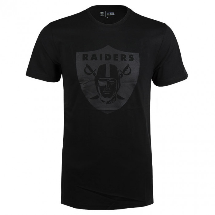 Oakland Riders New Era Tonal Black Logo T-Shirt